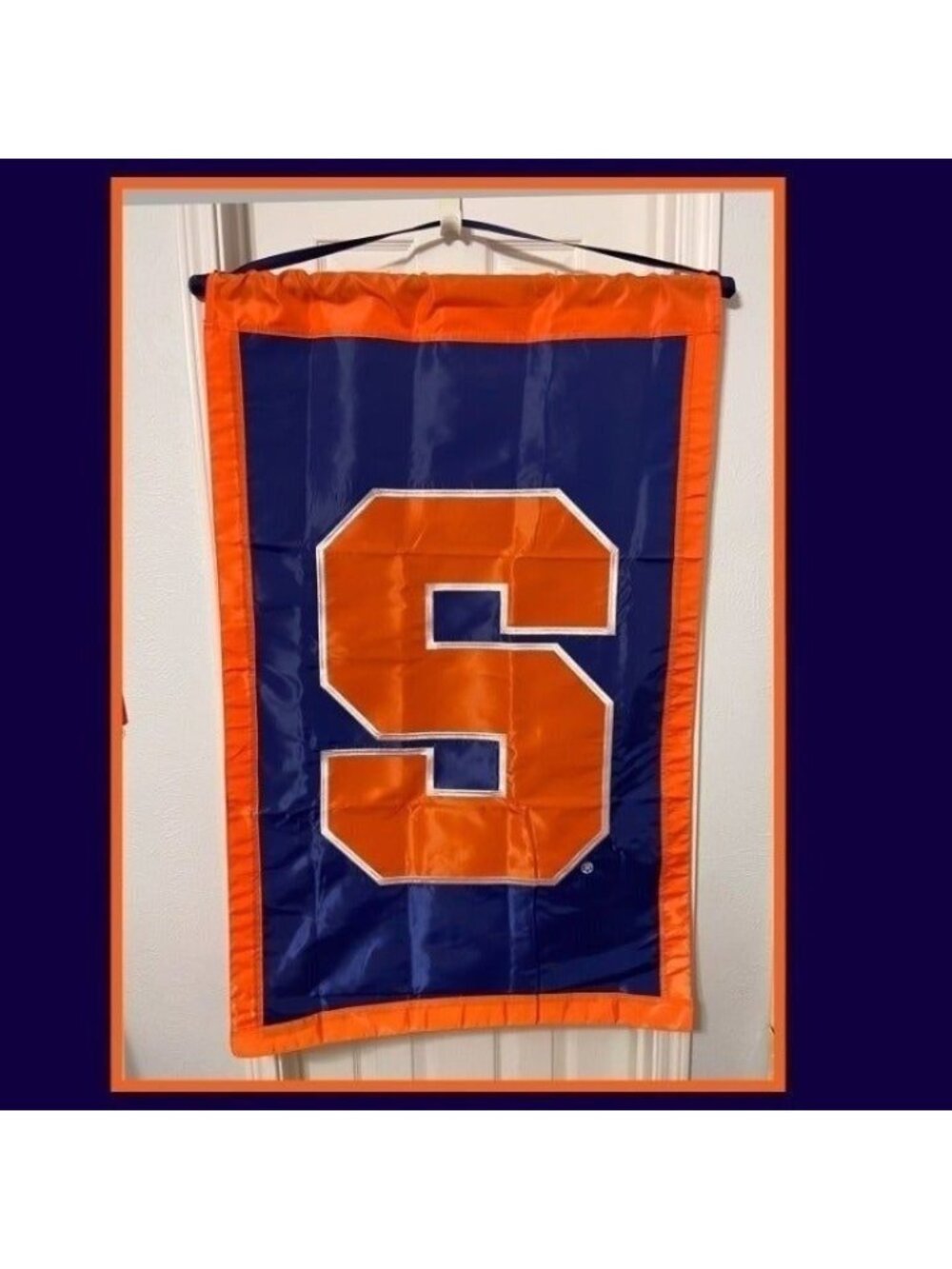 Syracuse University Orangemen Banner/Flag Size:  Approximately 30” x 40”